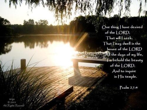 Psalms 27-4