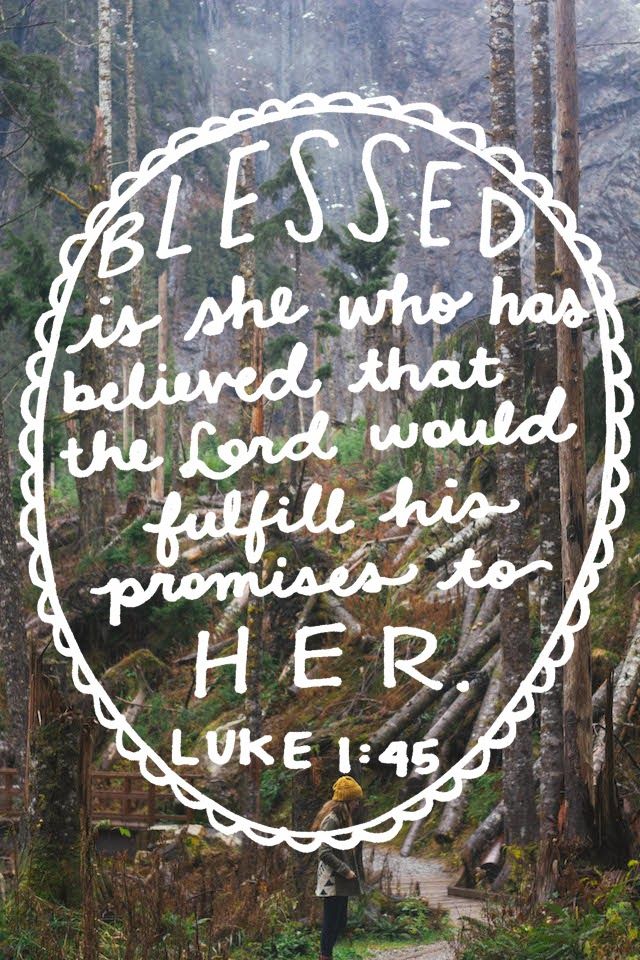 blessed is she